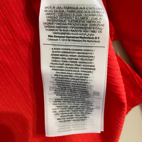 Nike Pro Elite Team Issue Djibouti Track & Field Top USA CK3241-XXX Women's S - Picture 11 of 13